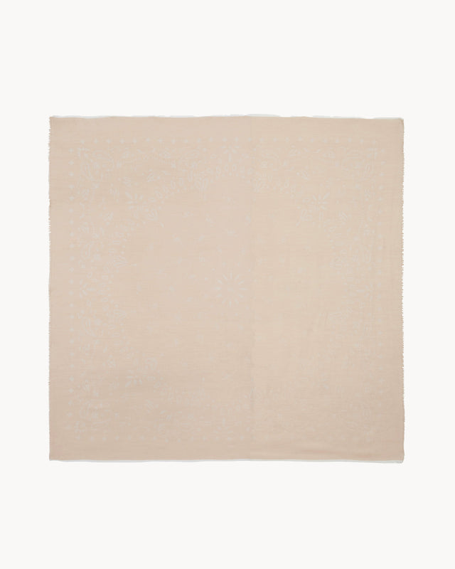 Stole Pierrot organic beige - Image principale
