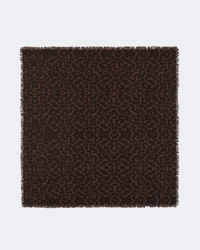 Large Bandana Hachiko Leopard Brown - Image principale