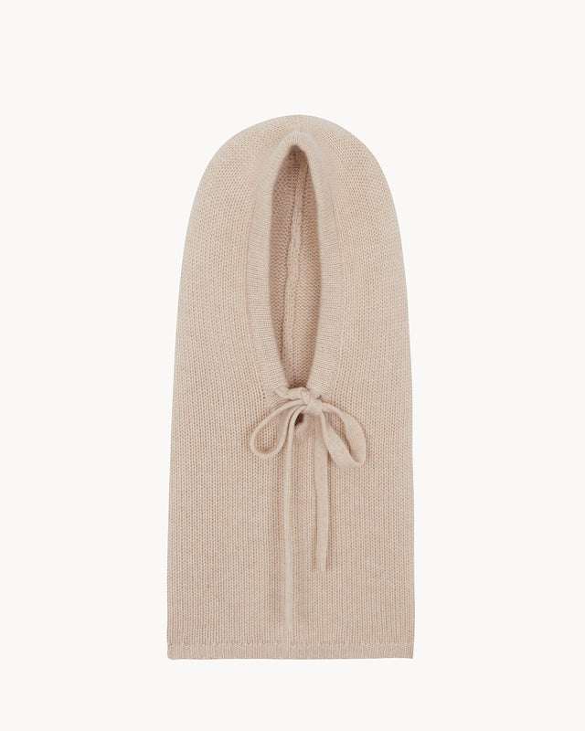 Cagoule Sybel Jersey beige organic - Image principale
