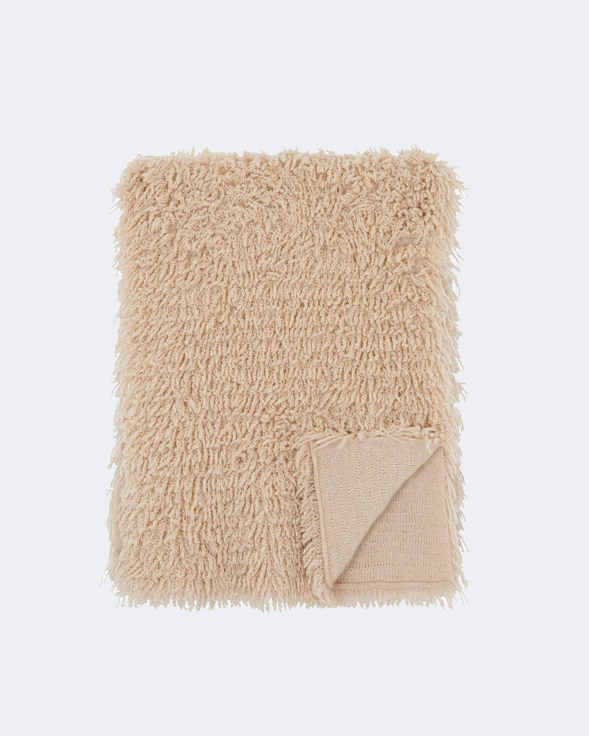 Écharpe en cachemire beige pour femme - Kujten packshot
