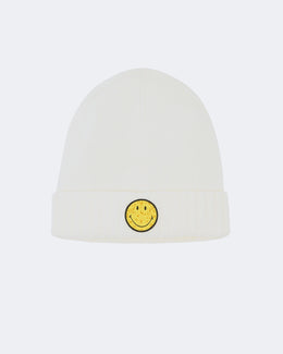 Bonnet en cachemire blanc pour femme - Kujten packshot