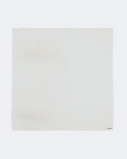 Bandana effy uni voile de cachemire blanc - Kujten packshot