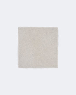 Bandana en cachemire blanc et beige pour femme et pour homme - Kujten packshot