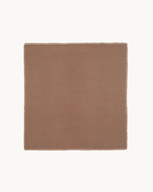 Grand Bandana Hakiko marron camelo - Image principale