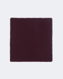 Bandana en cachemire bordeaux pour femme et pour homme - Kujten packshot