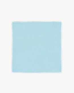 Bandana en cachemire vert pour femme et pour homme - Kujten packshot