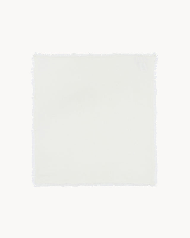 Grand Bandana Hakiko blanc - Image principale