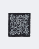 Bandana en cachemire noir pour femme - Kujten packshot