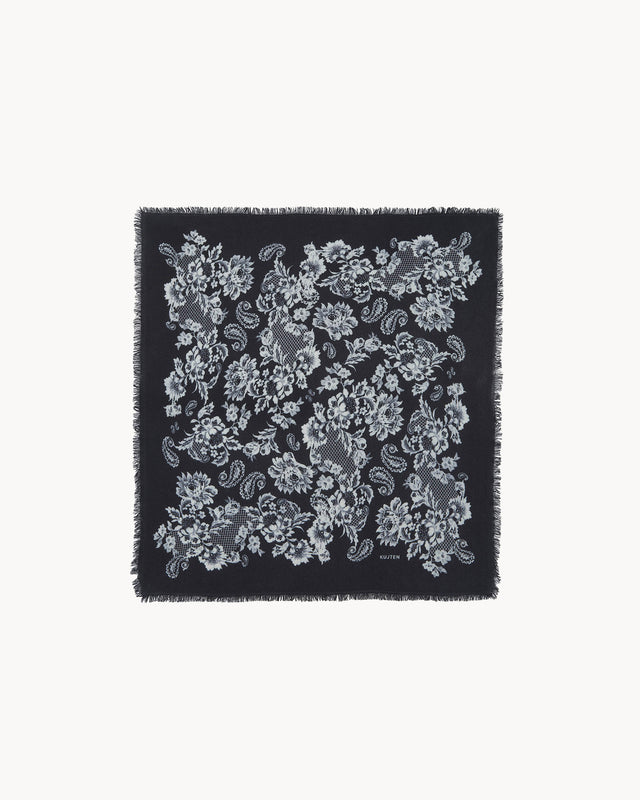 Small Bandana Hachi Lace black - Image principale