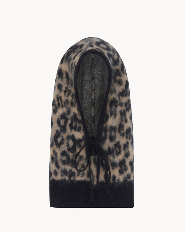 Cagoule Sybel Fluffy Leopard leopard camel - Image principale