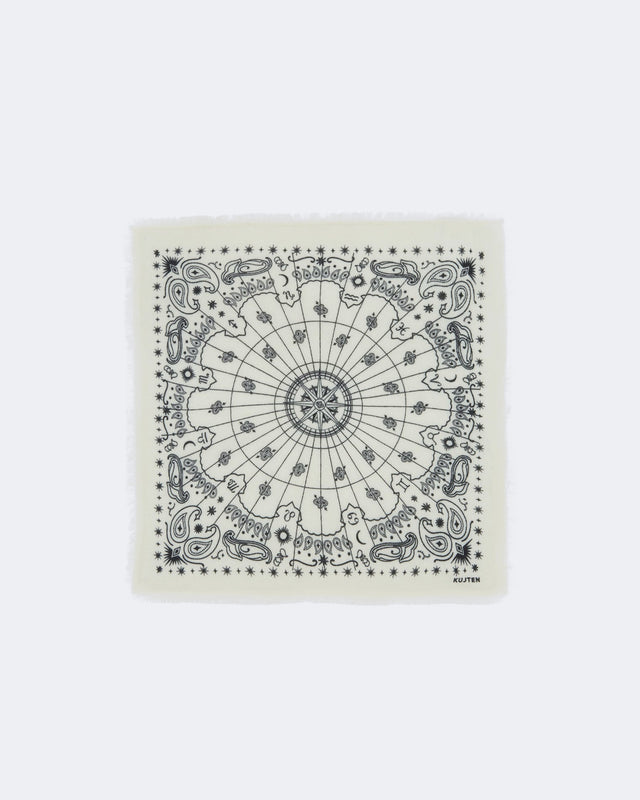 Small Bandana Hachi Astro white - Image principale