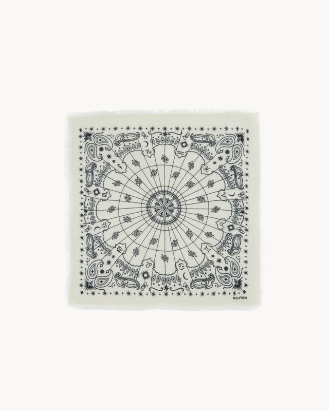 Small Bandana Hachi Astro white - Image principale