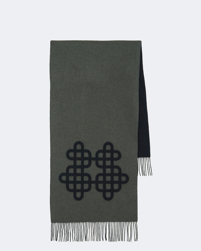 Écharpe Scarfy kaki foncé - Image principale