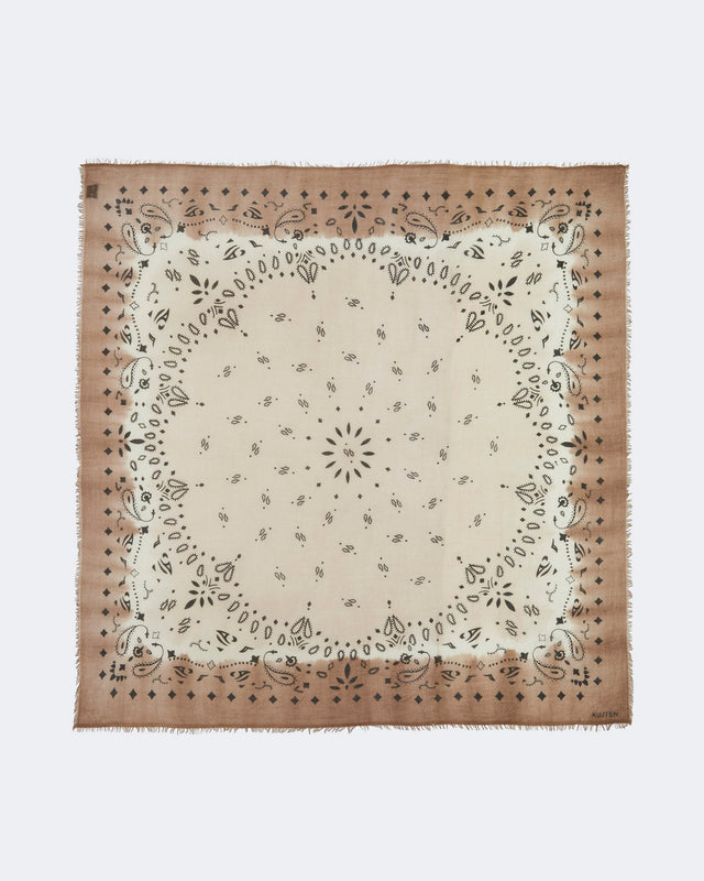 Très Grand Bandana Effy Square Dye avoine - Image principale