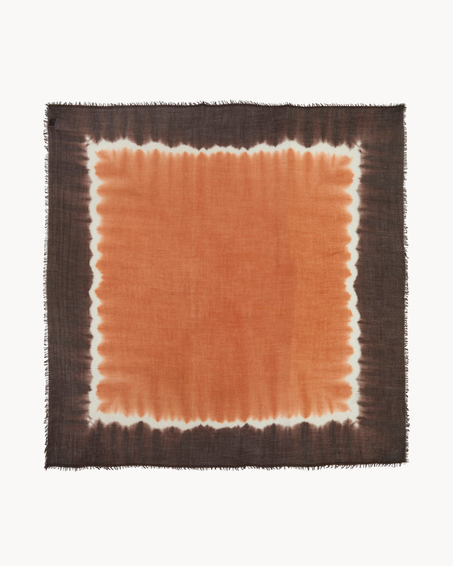 Extra large Bandana Effy Uni Square Dye moka intense - Image principale