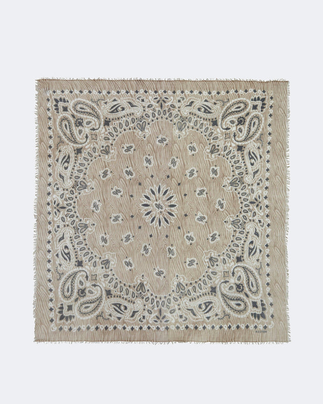Extra large Bandana Effy Marbled taupe - Image principale