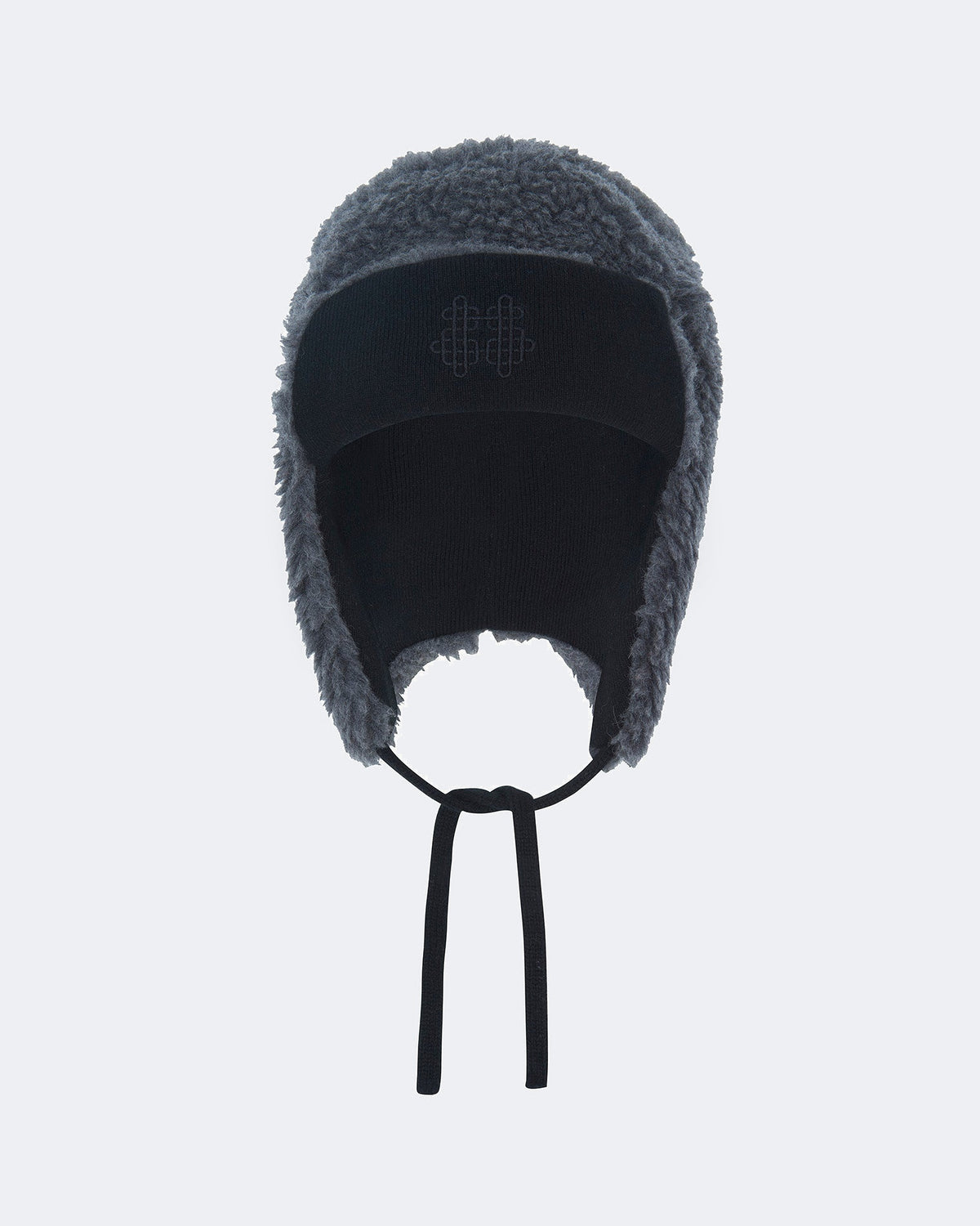 Bonnet en cachemire noir pour femme et pour homme - Kujten packshot