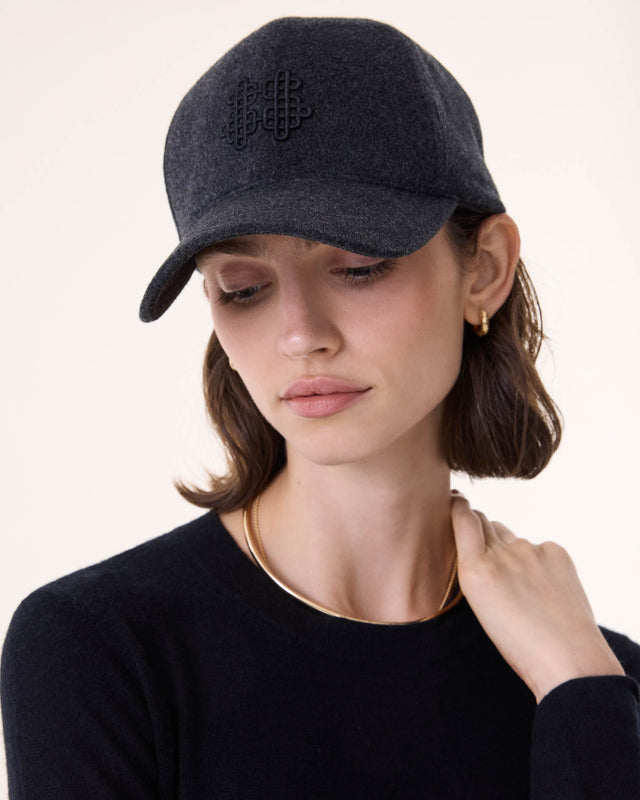 Pre-order | Cap Kujcap flannel gray  - Image principale