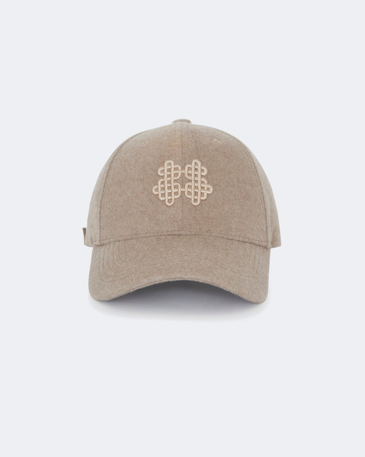 Bonnet en cachemire beige pour femme et pour homme - Kujten packshot