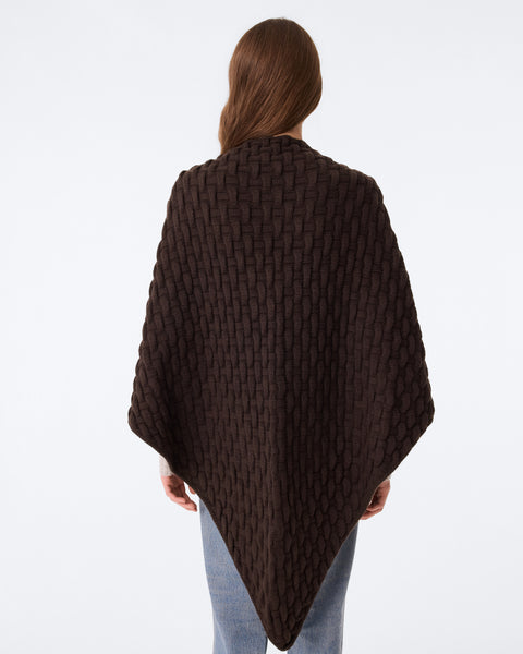 Étole Kiko Matelina marron - Image 3
