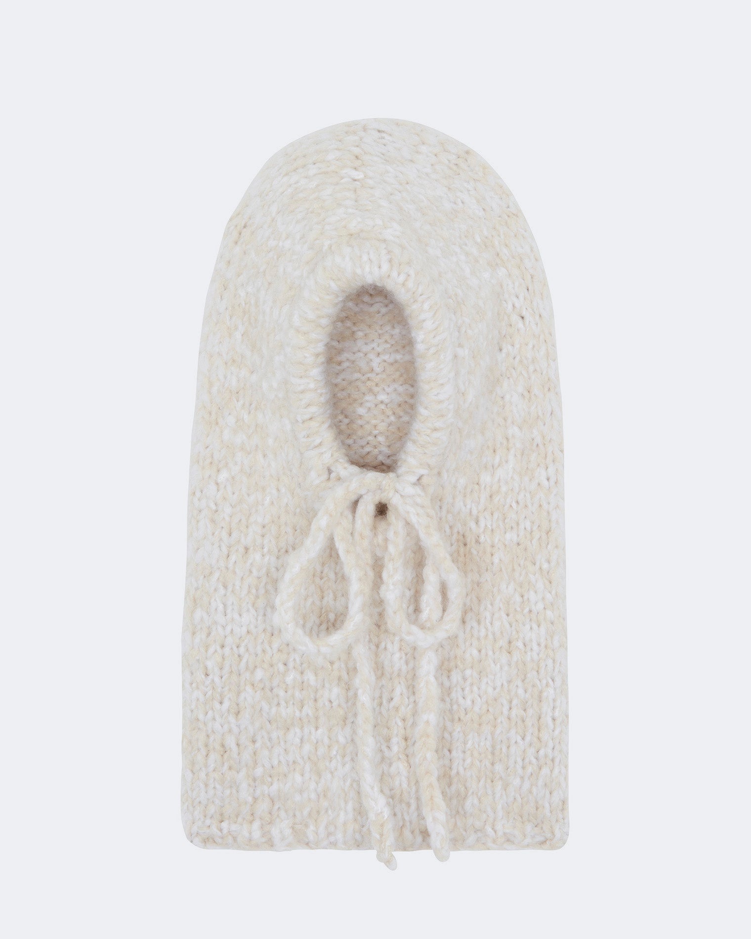 And Silk Marl Handmade Women Marl Organic Cashmere Balaclava