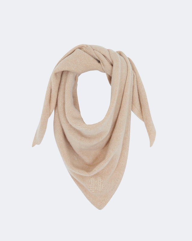 Foulard Tifa Nimbus beige organic - Image principale