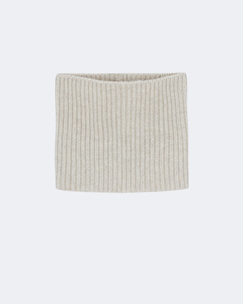 Oats White Cashmere Snood | Kujten Cashmere