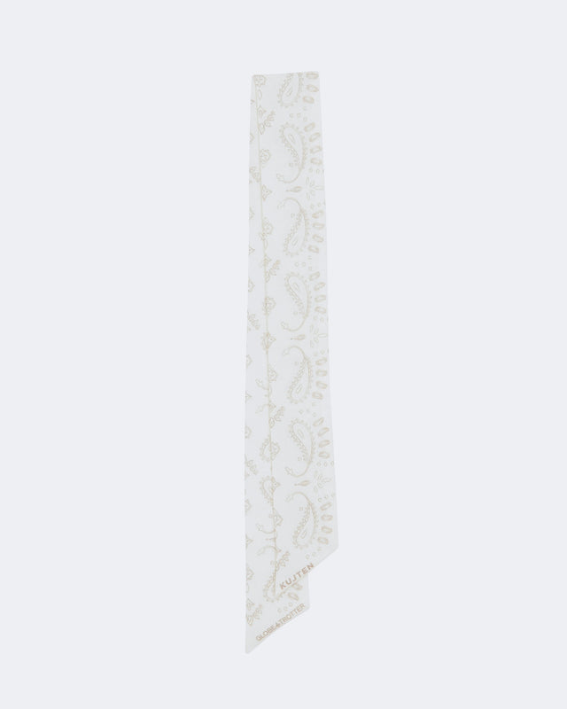 Foulard Lery ivoire taupe - Image principale