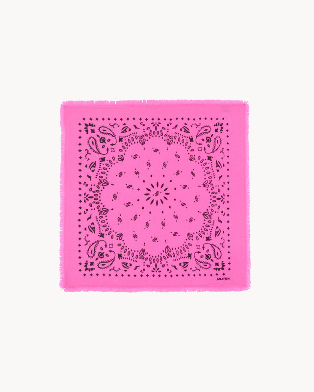 Petit Bandana Hachi rose lotus - Image principale