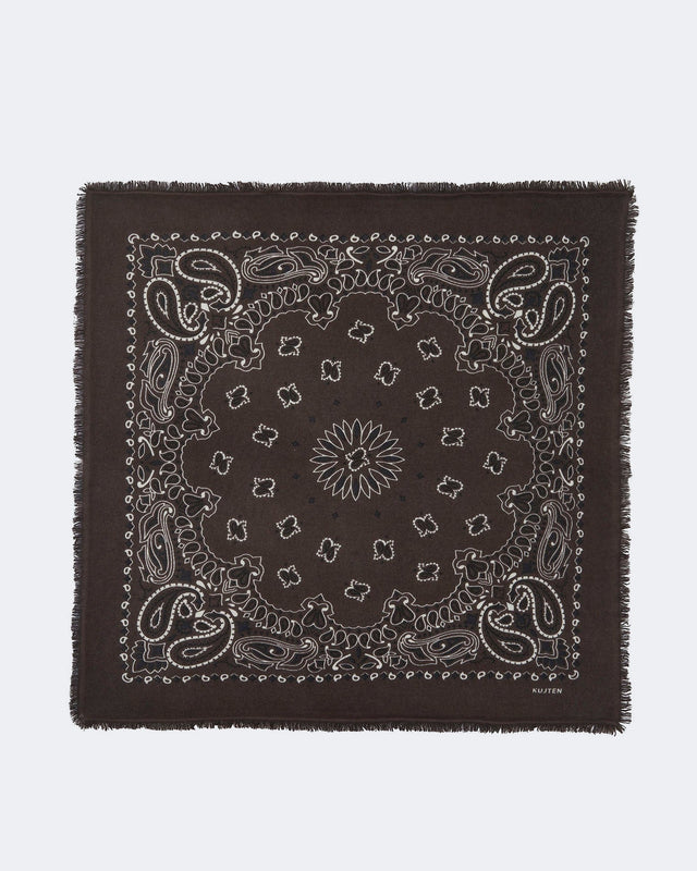 Large Bandana Hachiko Brown - Image principale