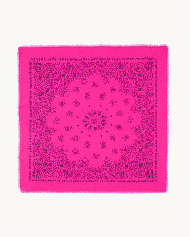 Large Bandana Hachiko Bico neon pink - Image principale
