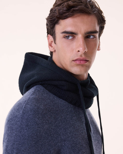 Cagoule Sybel Jersey noir - Image principale