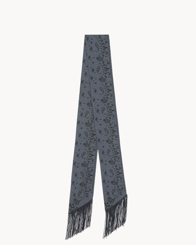 Écharpe Lera Bandana gris flanelle - Image principale
