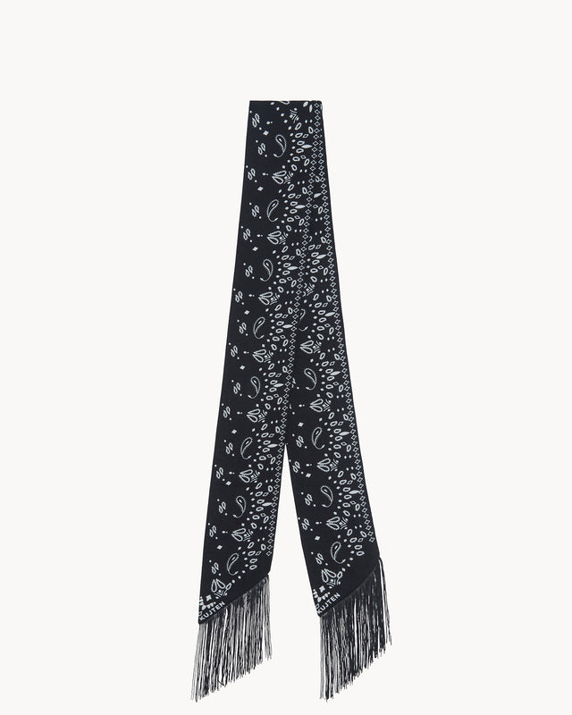 Écharpe Lera Bandana noir - Image principale