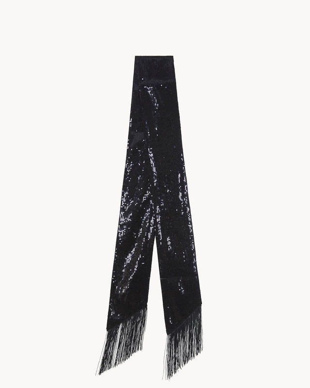 Scarf Lera Sequins black - Image principale