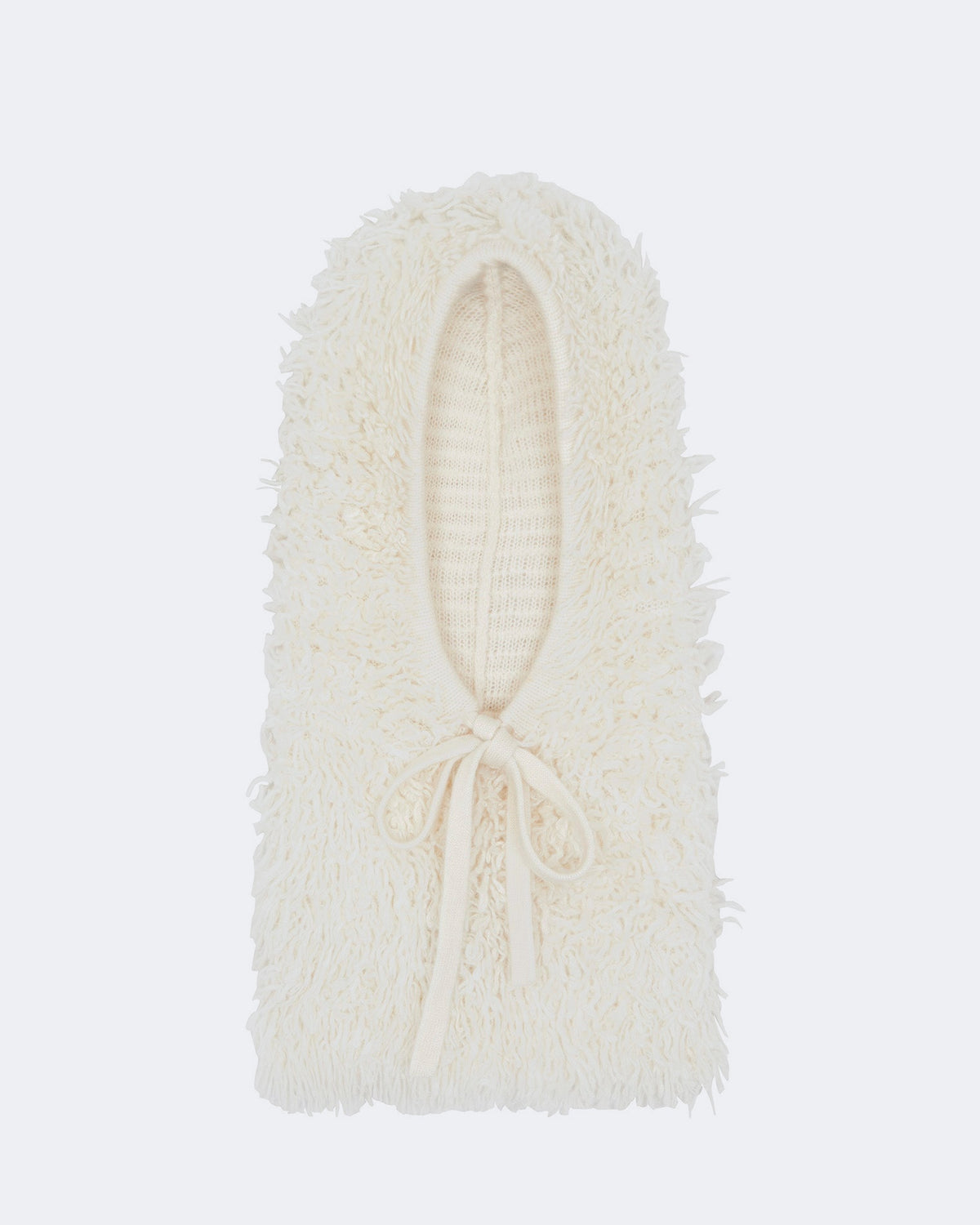 Cagoule sybel yeti blanc - Kujten packshot