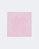 Bandana en cachemire & soie rose pour femme - Kujten packshot
