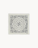 Bandana en cachemire blanc pour femme et pour homme - Kujten packshot