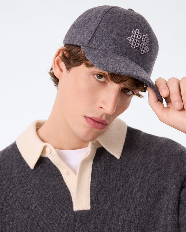 Casquette Kujcap gris flanelle - Image principale