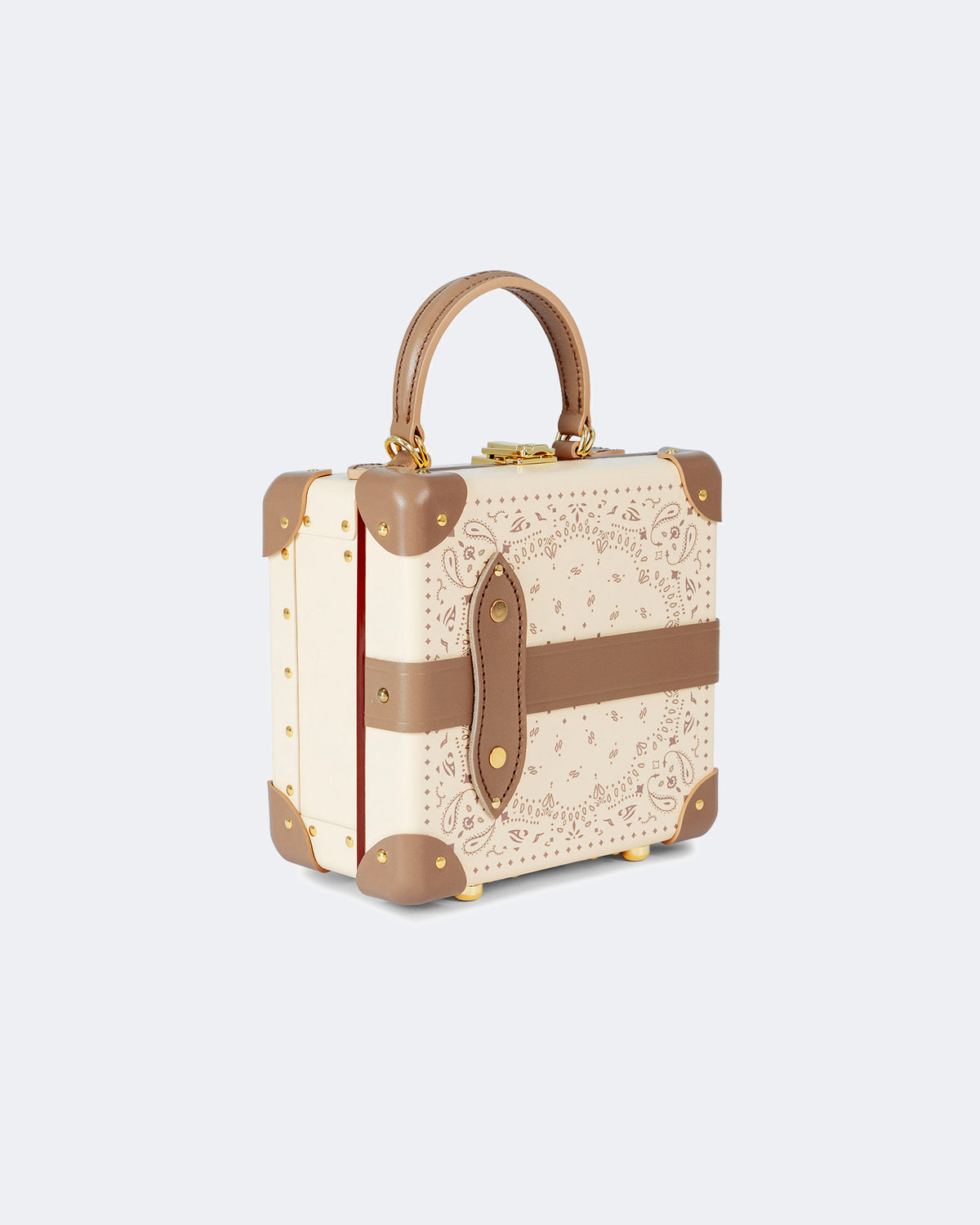 Handbag London Square ivory taupe