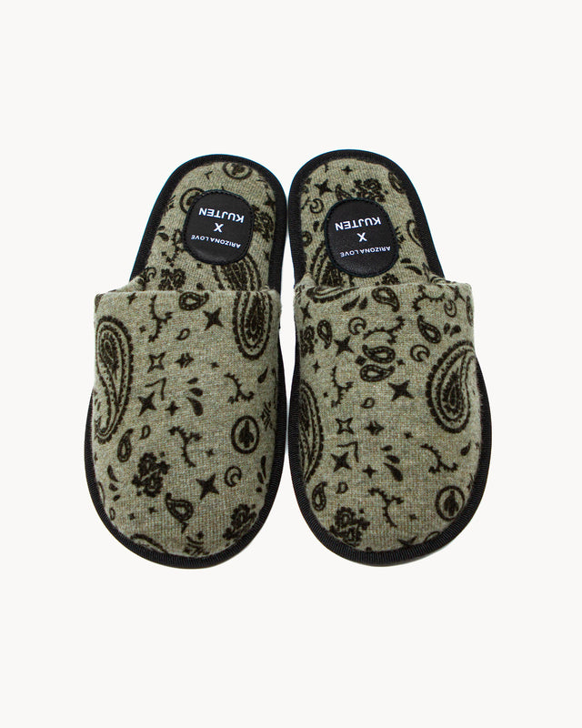 Slippers Arizona marl khaki - Image principale