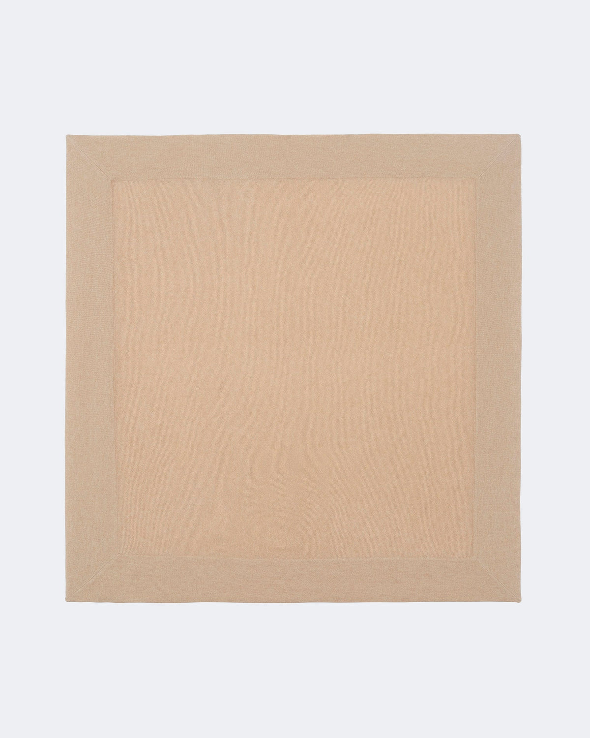 Couverture en cachemire beige - Kujten packshot