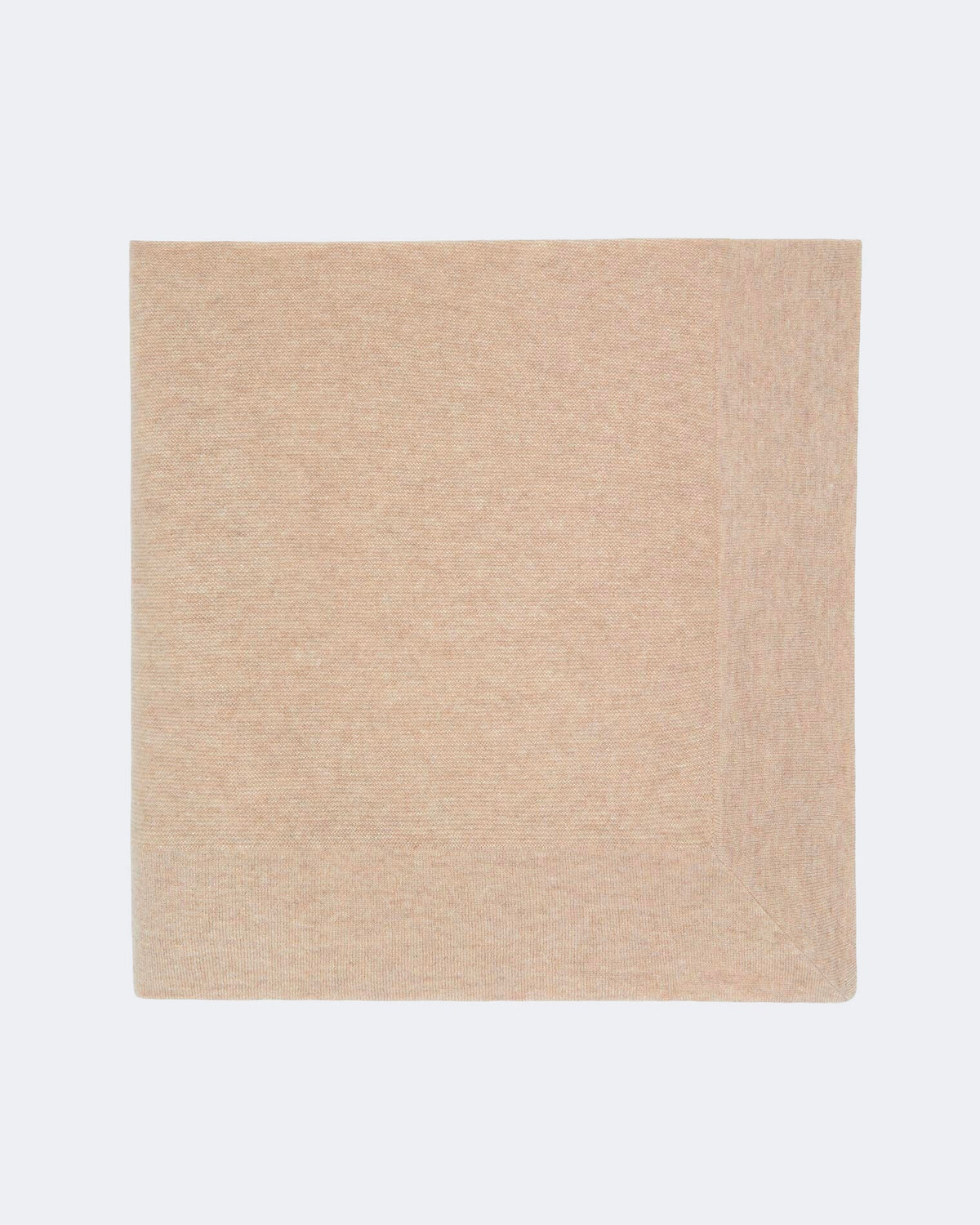 Couverture en cachemire beige - Kujten packshot