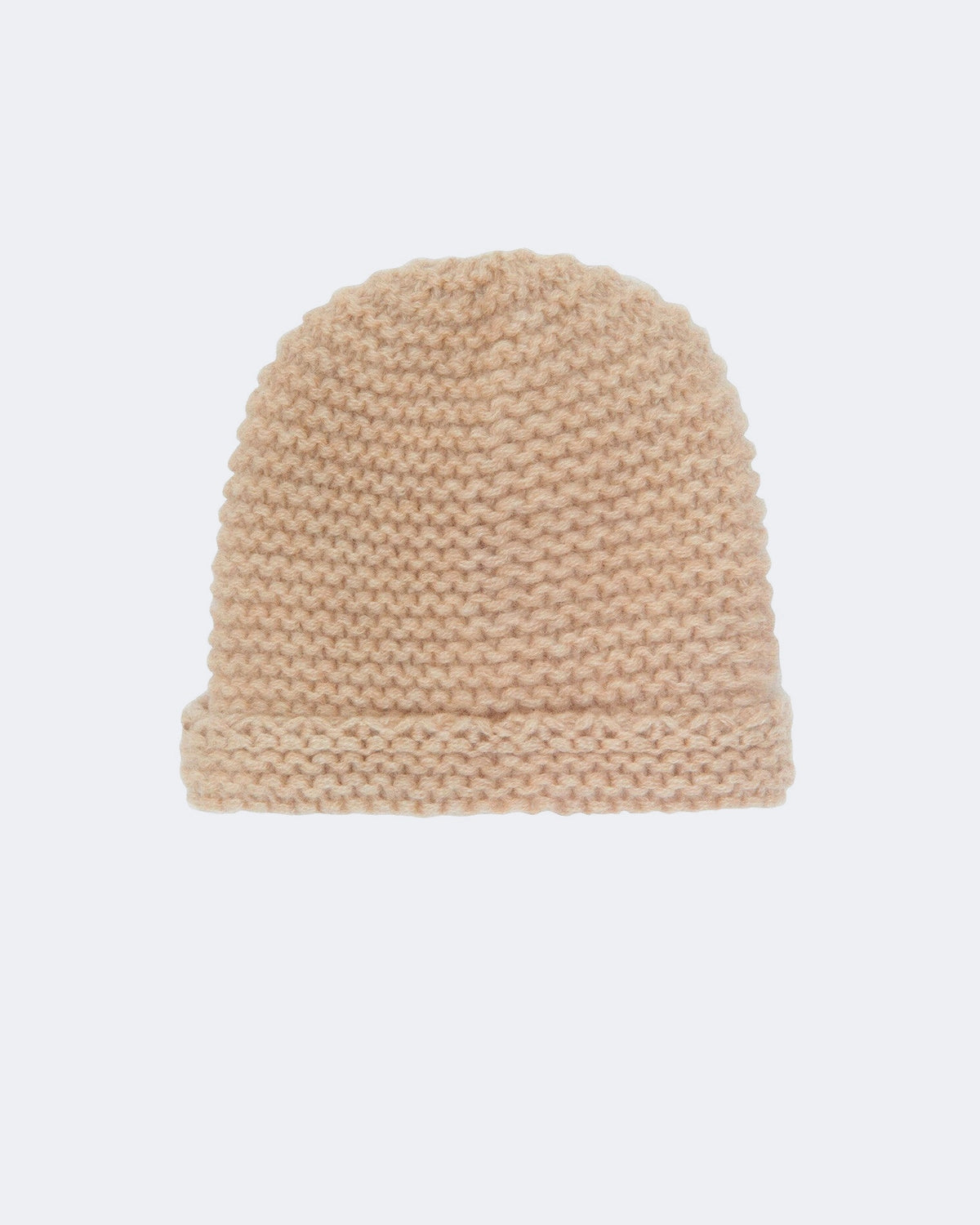 Bonnet en cachemire beige - Kujten packshot