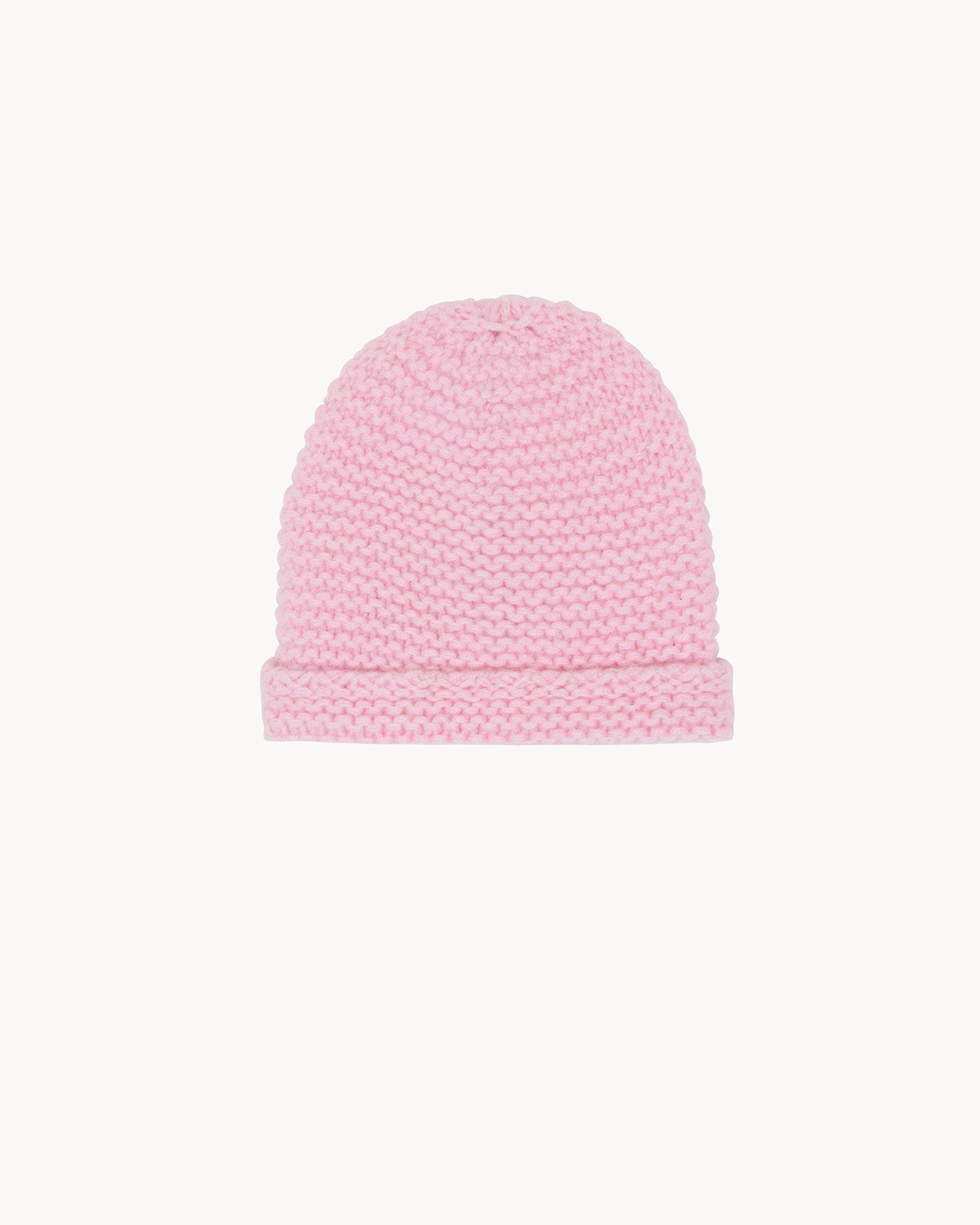 Bonnet en cachemire rose - Kujten packshot