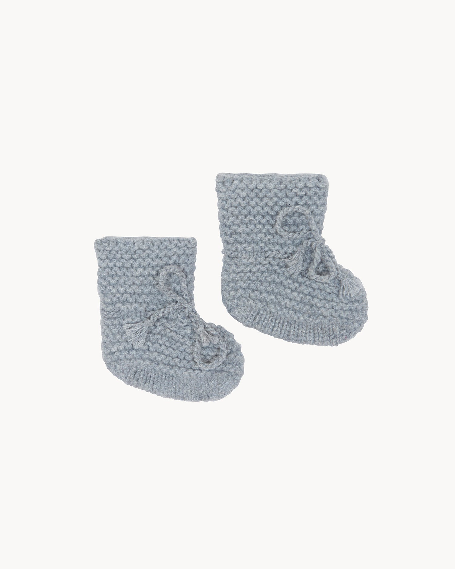 Chaussons en cachemire gris - Kujten packshot
