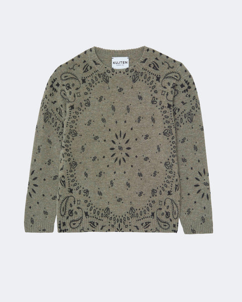 Sweater Charley Bandana marl khaki - Image 2