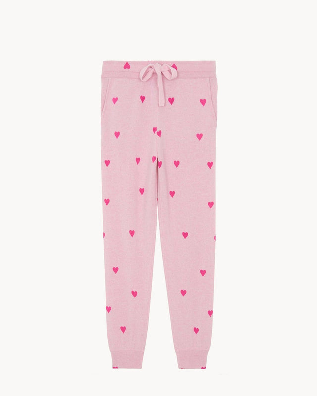 Joggers Gaby Cœur candy pink - Image principale