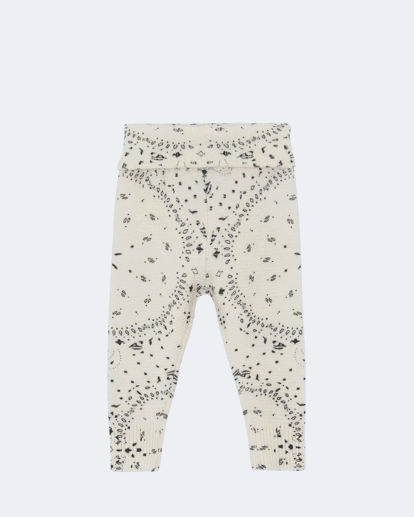 Jogging en cachemire blanc pour enfant - Kujten packshot