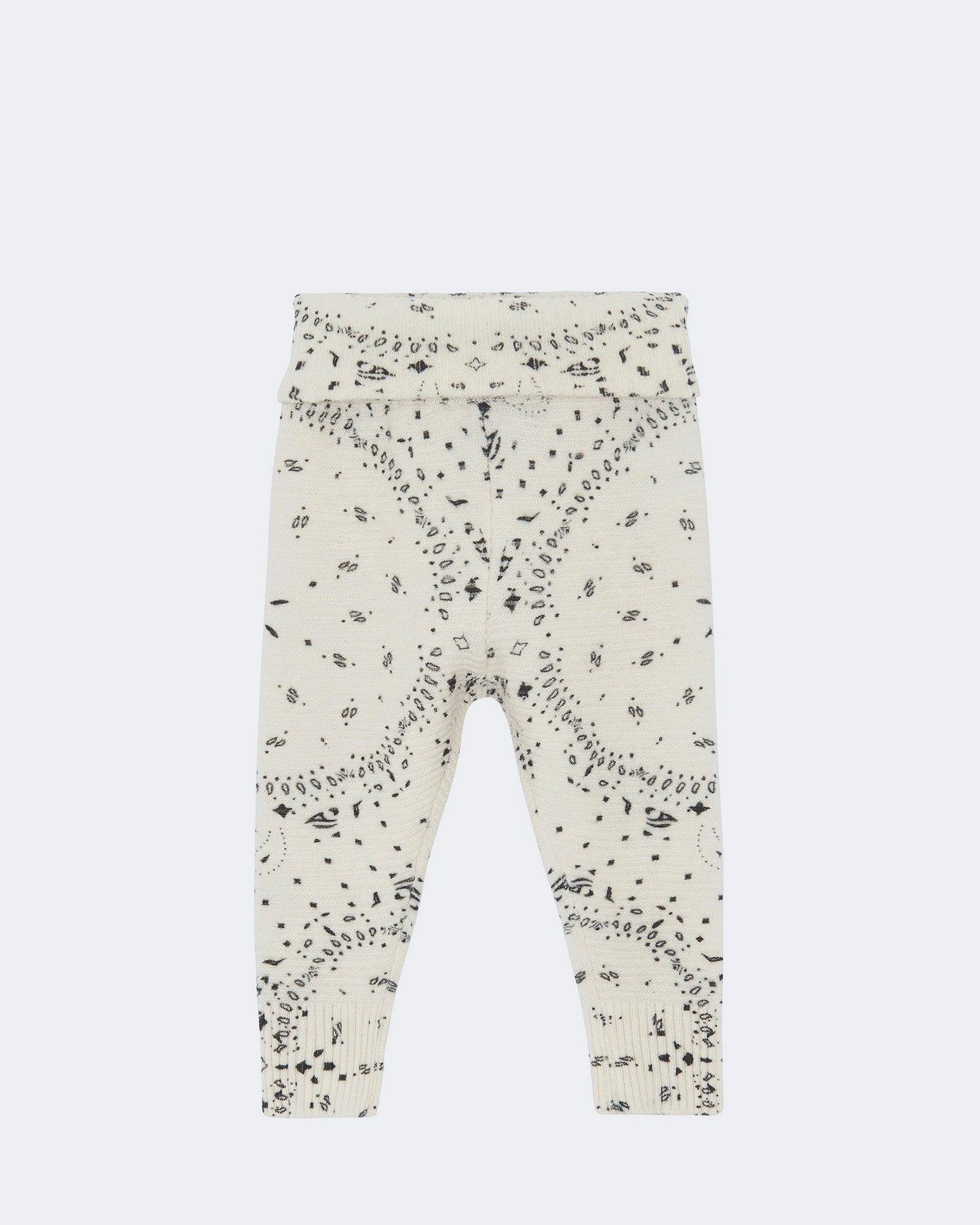Jogging en cachemire blanc pour enfant - Kujten packshot